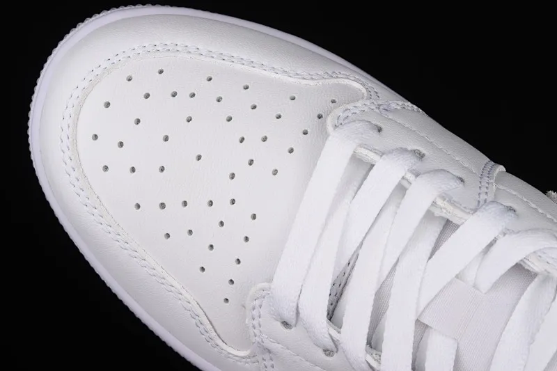 All categories Air Jordan Jordan series basketball shoes Air Jordan 1 Low Air Jordan 1 Low OG AJ1 Joe 1 white and gray color low-top basketball shoes CZ0858-100